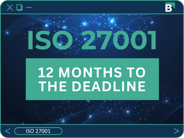 12 Months to the ISO 27001 Transition Deadline. Here Is Your Action Plan.